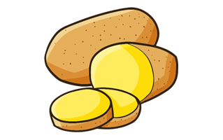 Potatoes Sticker PNG