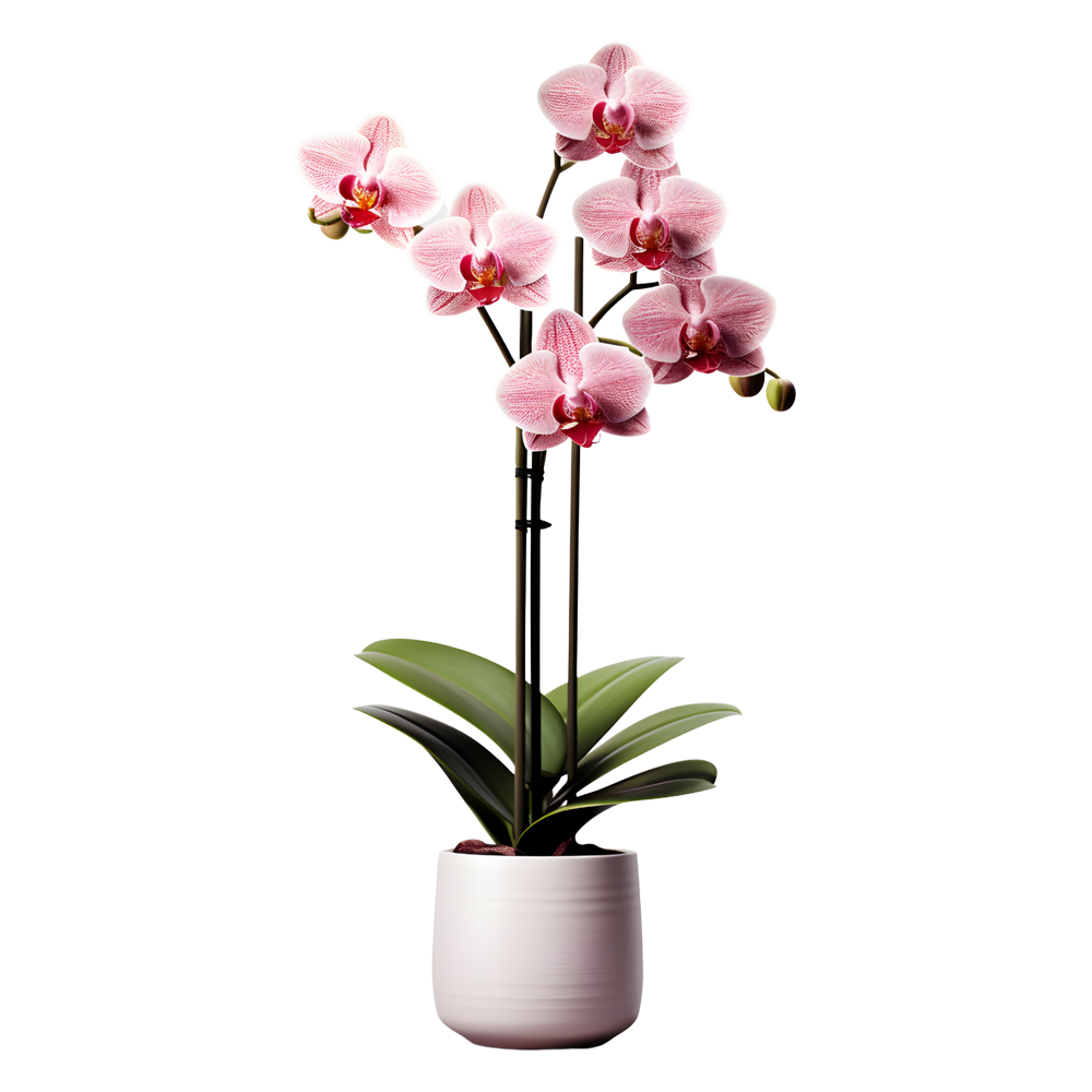 Potted Orchids Plant Transparent Picture