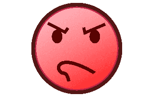 Pouting Face Emoji PNG