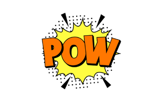 Pow Free Sticker PNG