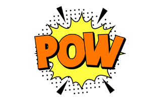 Pow Sticker PNG