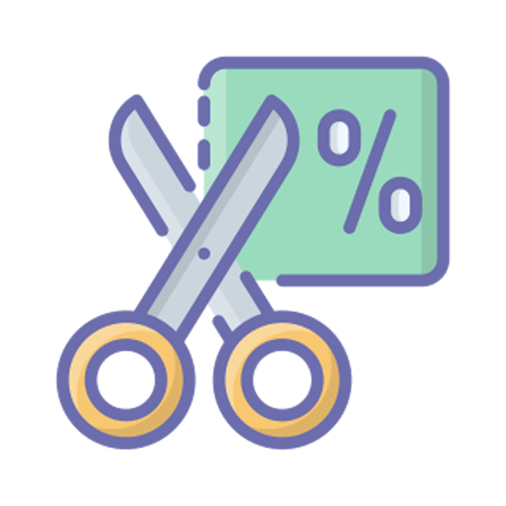 Price Cut Sticker Transparent Gallery