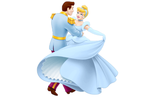 Prince And Cinderella PNG