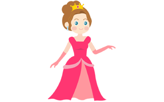 Princess Sticker PNG