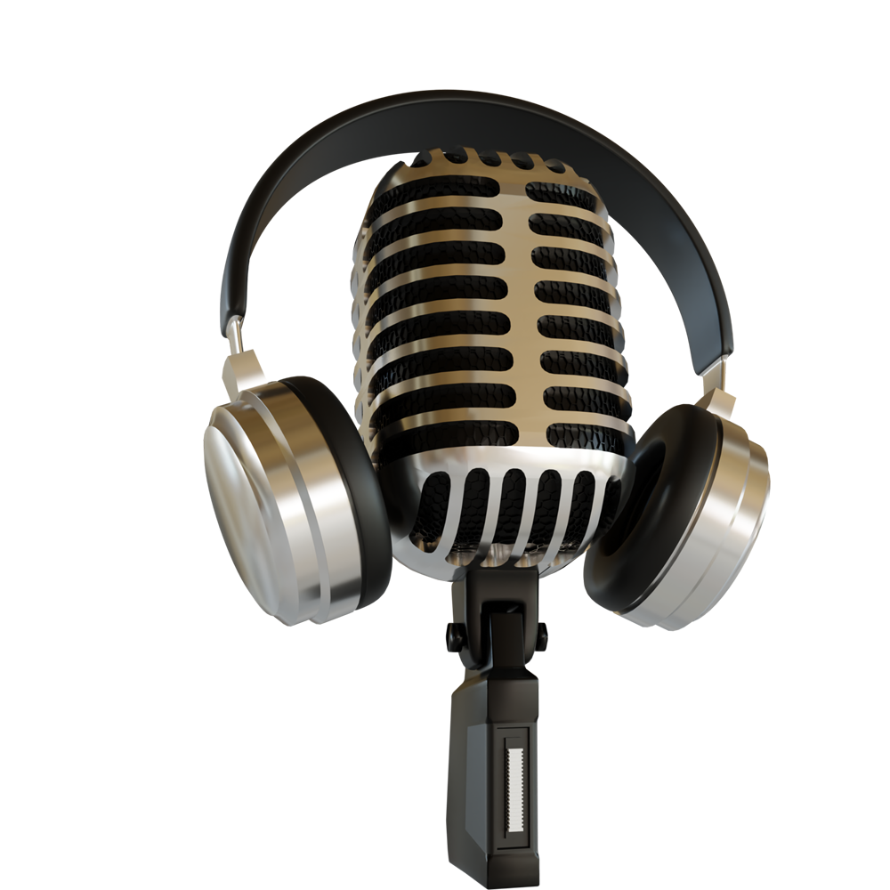 Professional Microphone  Transparent Gallery