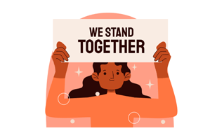 Protest Free Sticker PNG