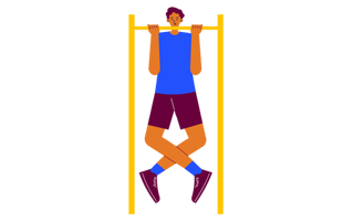Pull Up Free Sticker PNG