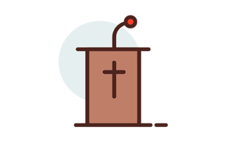 Pulpit Sticker PNG