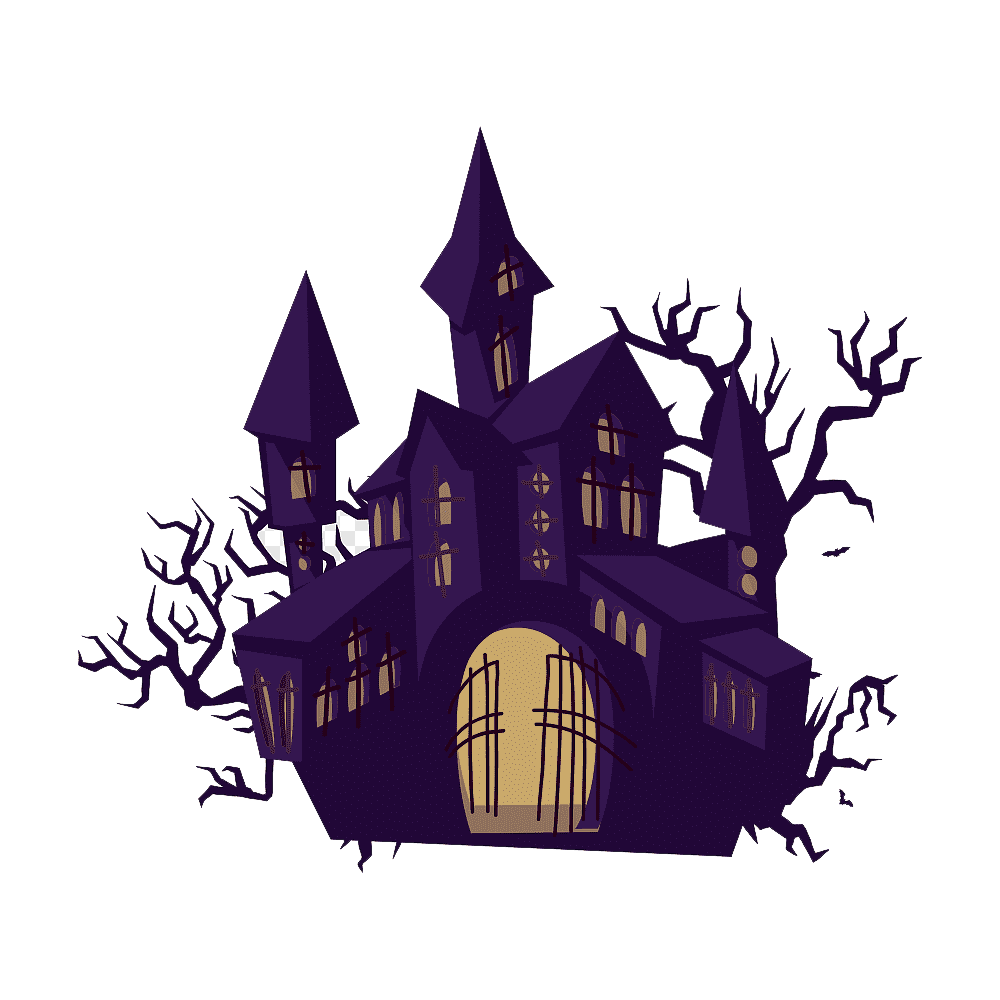 Purple Halloween Transparent Image