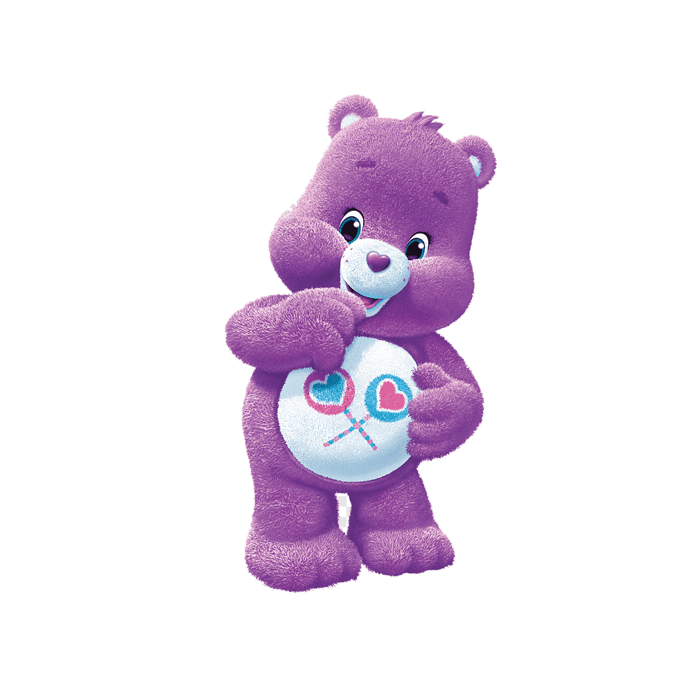 Purple Teddy Bear Transparent Picture
