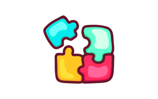 Puzzle Free Sticker PNG
