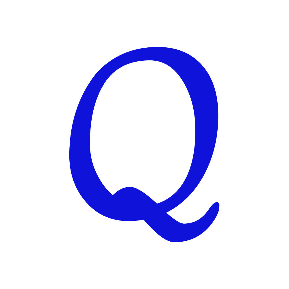 Q Alphabet Blue Transparent Picture