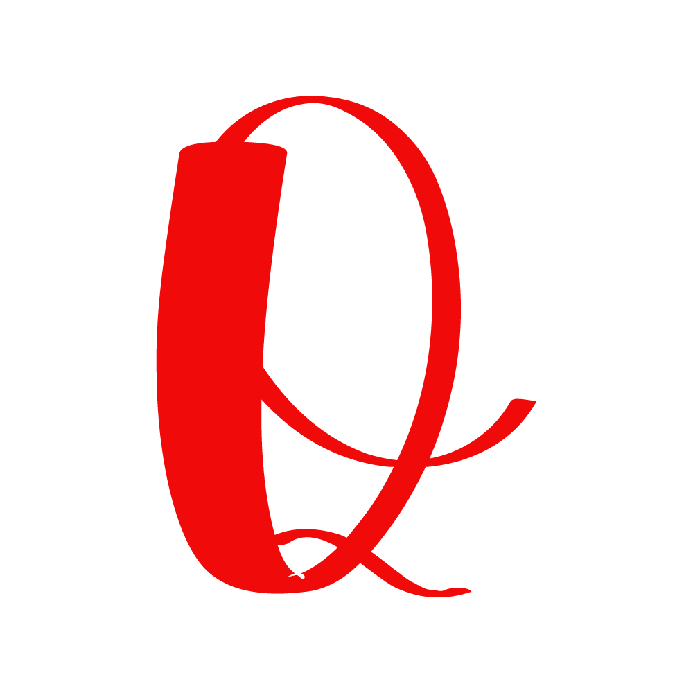 Q Alphabet Red Transparent Picture