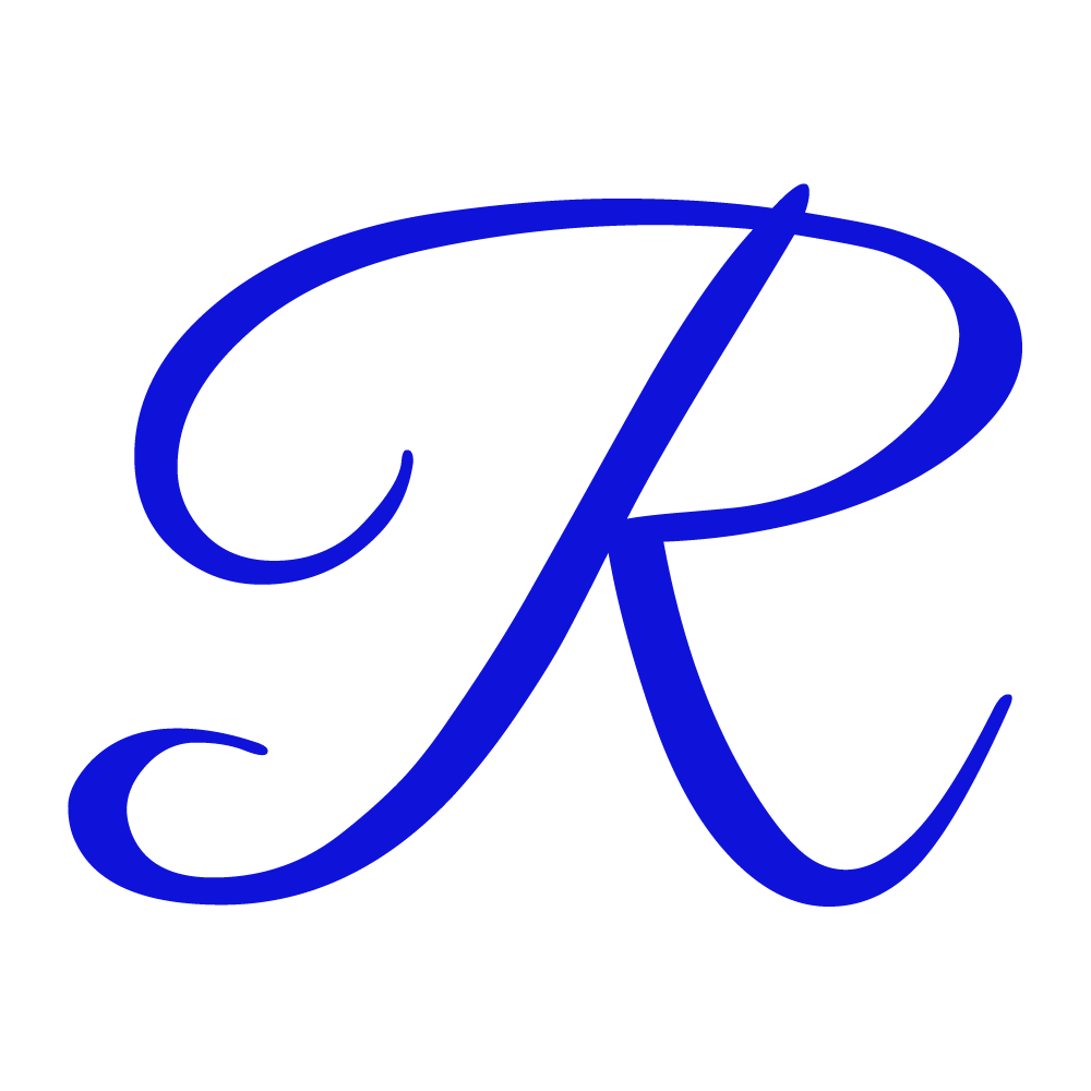 R Alphabet Blue Transparent Picture