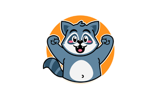 Rraccoon Free Sticker PNG