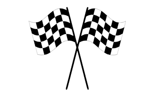 Racing Flag Free Sticker PNG