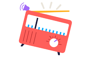 Radio Sticker