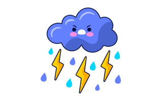 Storm Free Sticker PNG