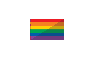 Rainbow Flag Sticker PNG