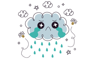 Rainy Sticker