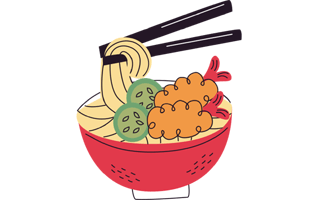 Ramen Sticker PNG