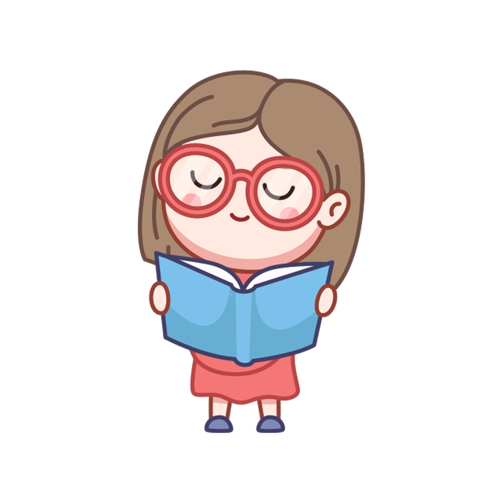 Reading Book Free Sticker Transparent Picture