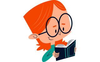 Reading Free Sticker PNG