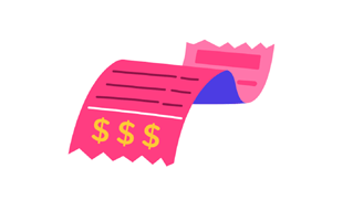 Receipt Sticker PNG