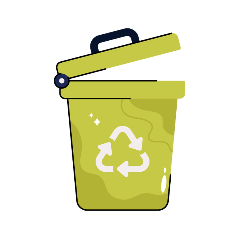 Recycle Can Free Sticker Transparent Photo