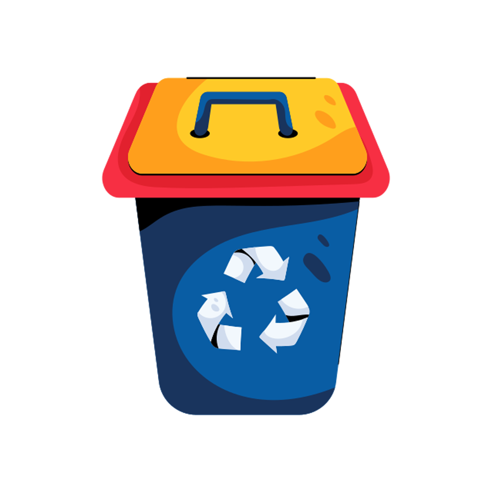 Recycle Can Free Sticker Transparent Picture