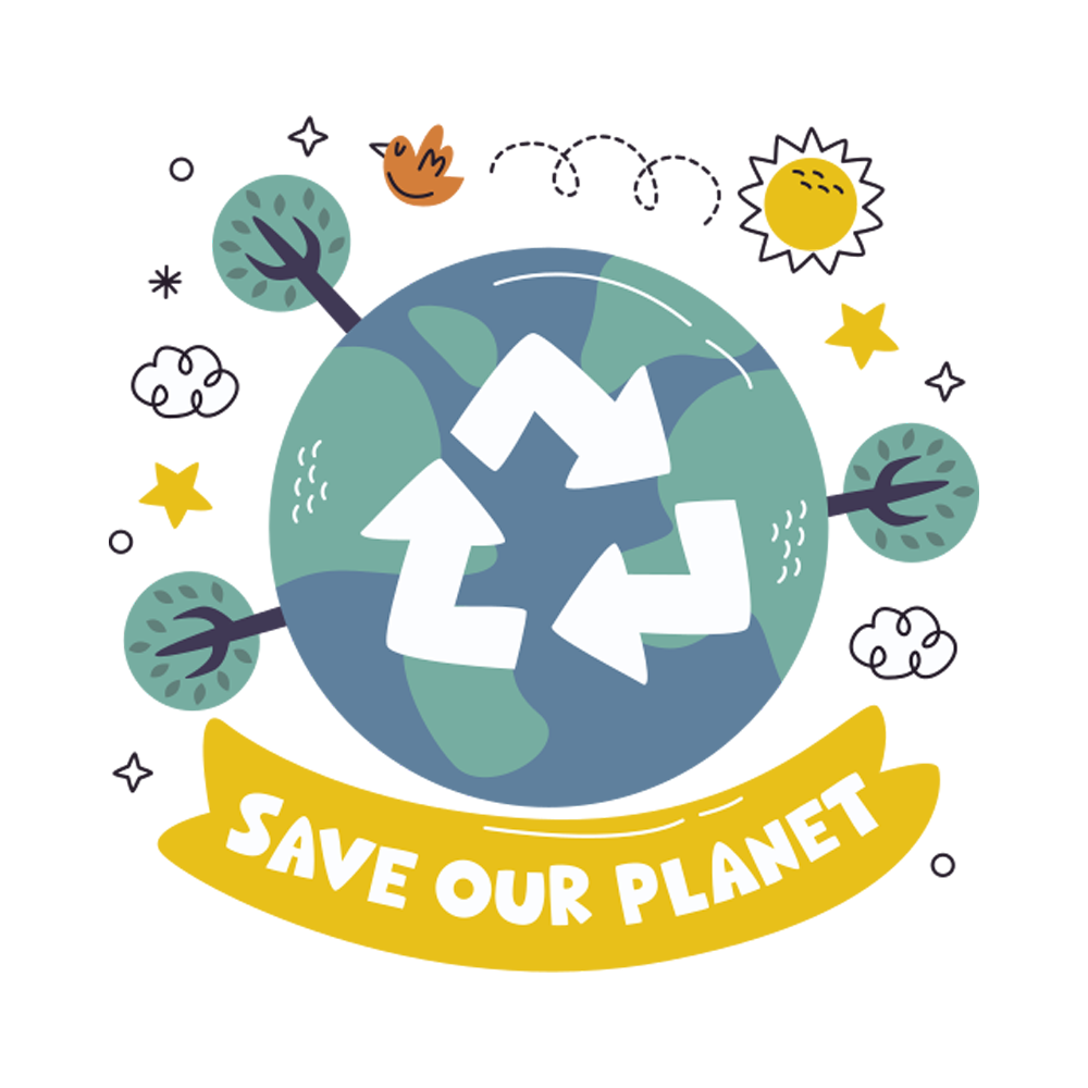 Recycle Free Sticker Transparent Gallery