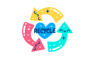 Recycle Free Sticker PNG