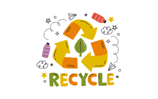 Recycle Sticker PNG
