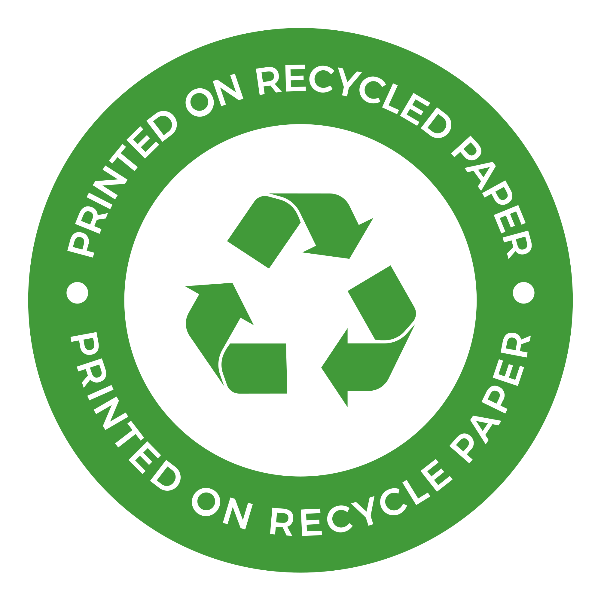 Recycled Paper Logo Transparent Picture