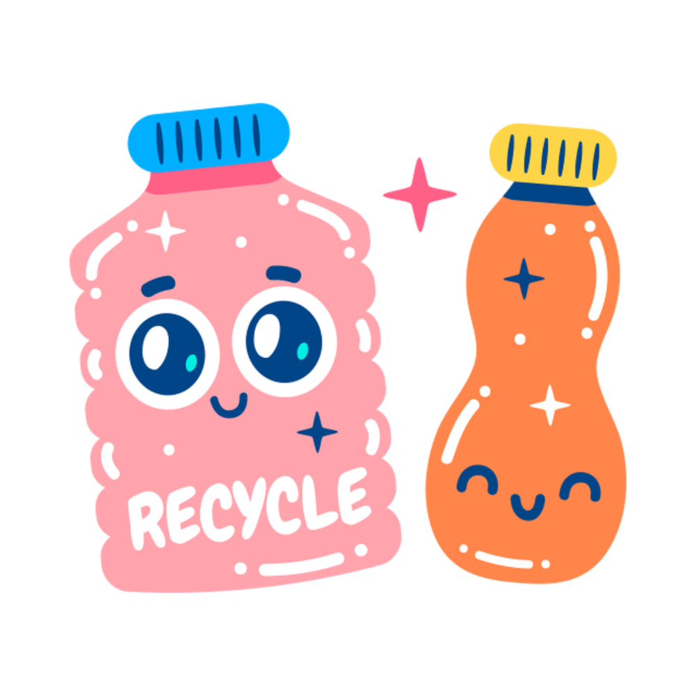 Recycling Free Sticker Transparent Photo