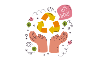 Recycling Sticker PNG