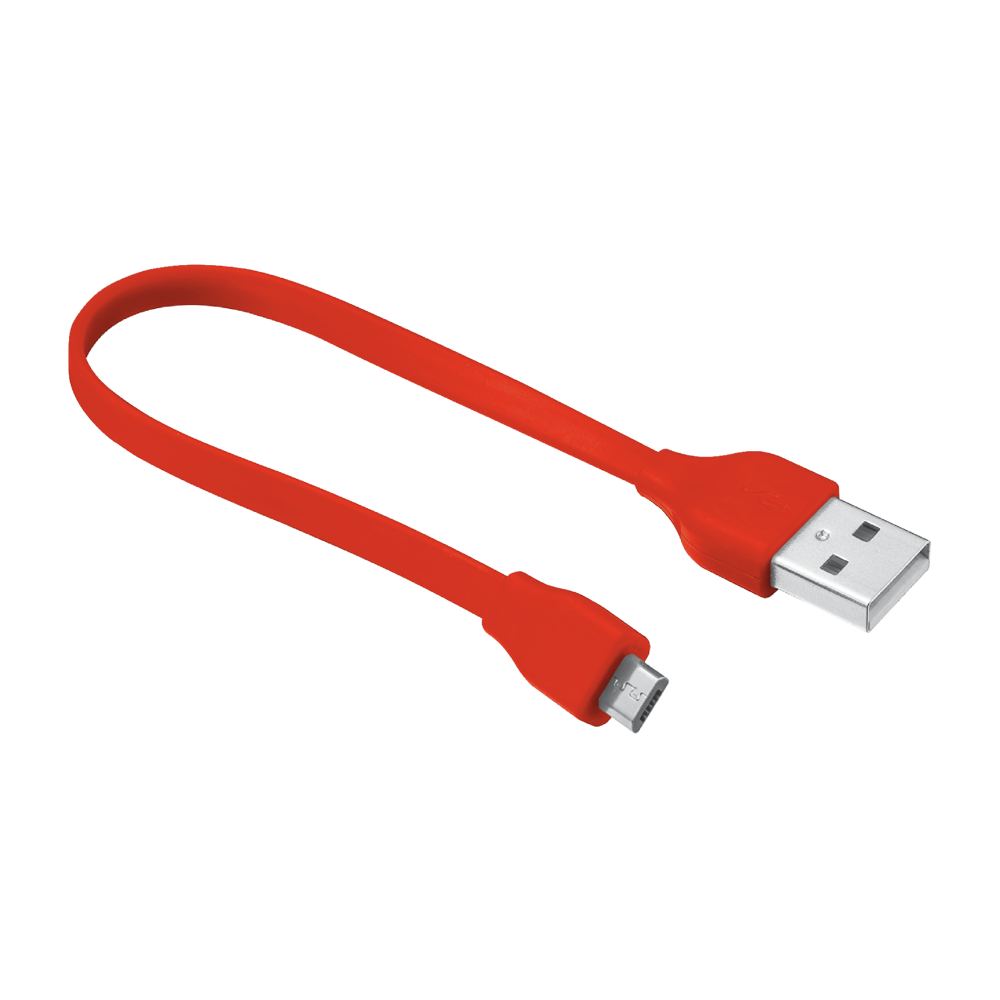 Red USB Cable Transparent Picture
