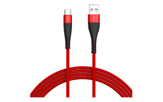 Red USB Cable PNG
