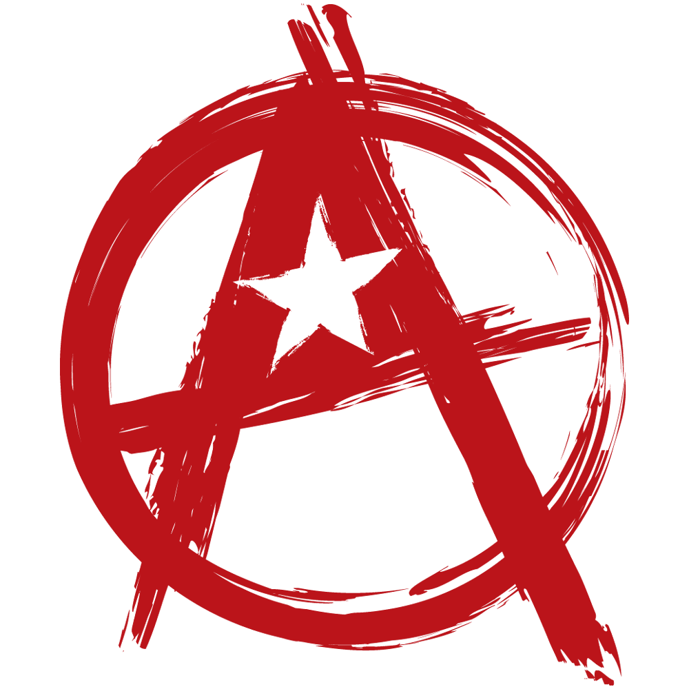 Red Anarchy Transparent Clipart