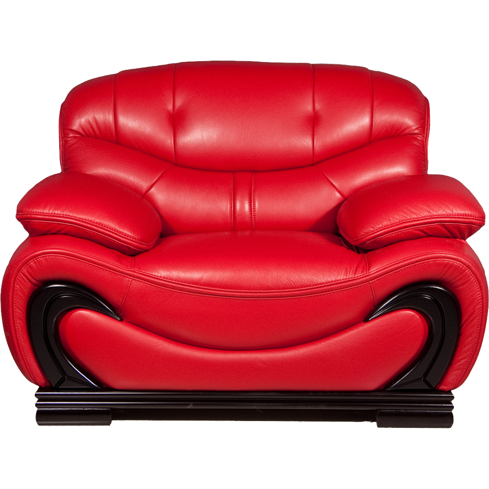 Red Armchair  Transparent Photo