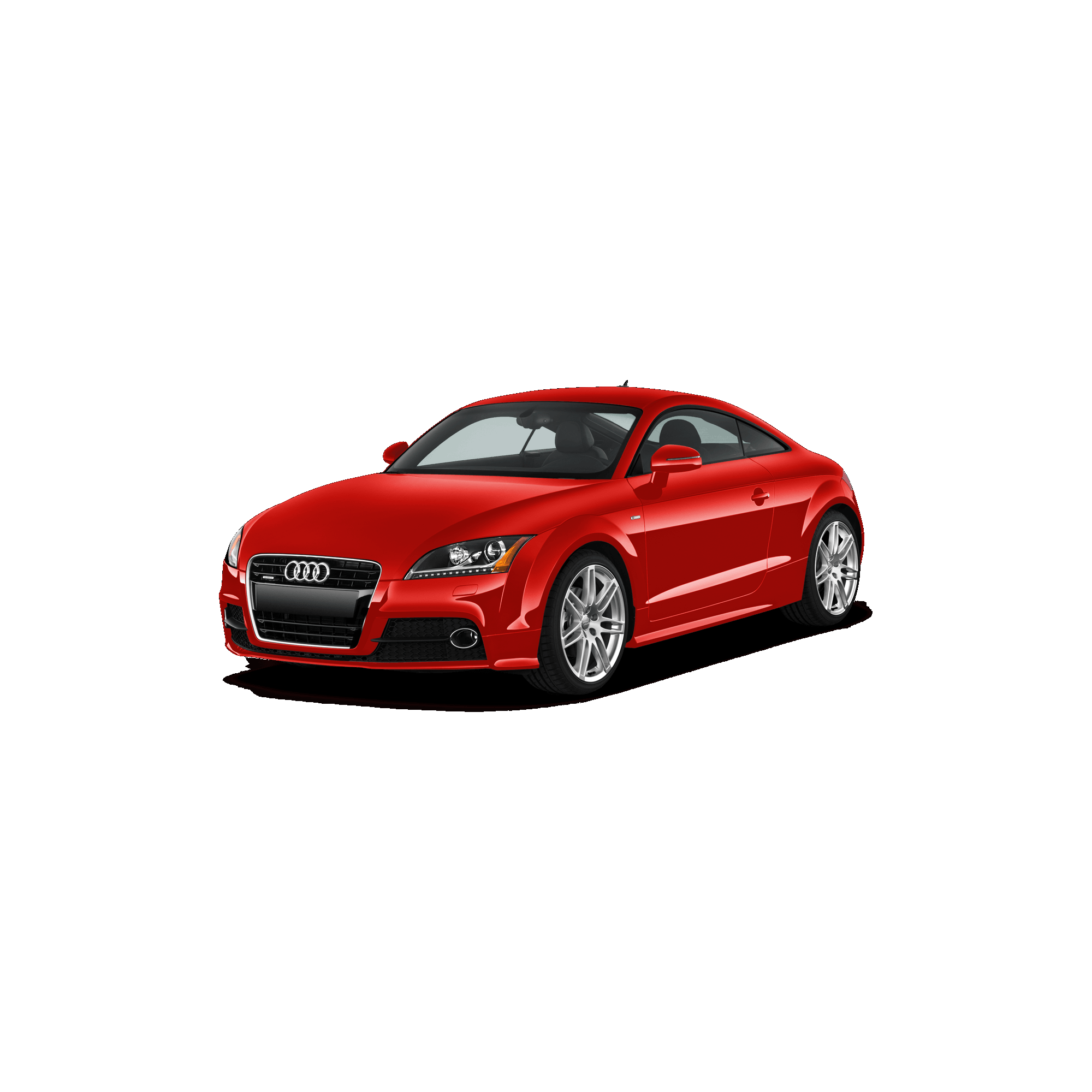Red Audi Transparent Picture