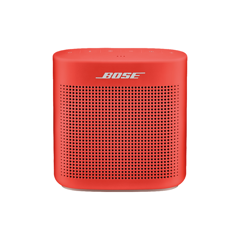 Red Audio Speaker Transparent Picture