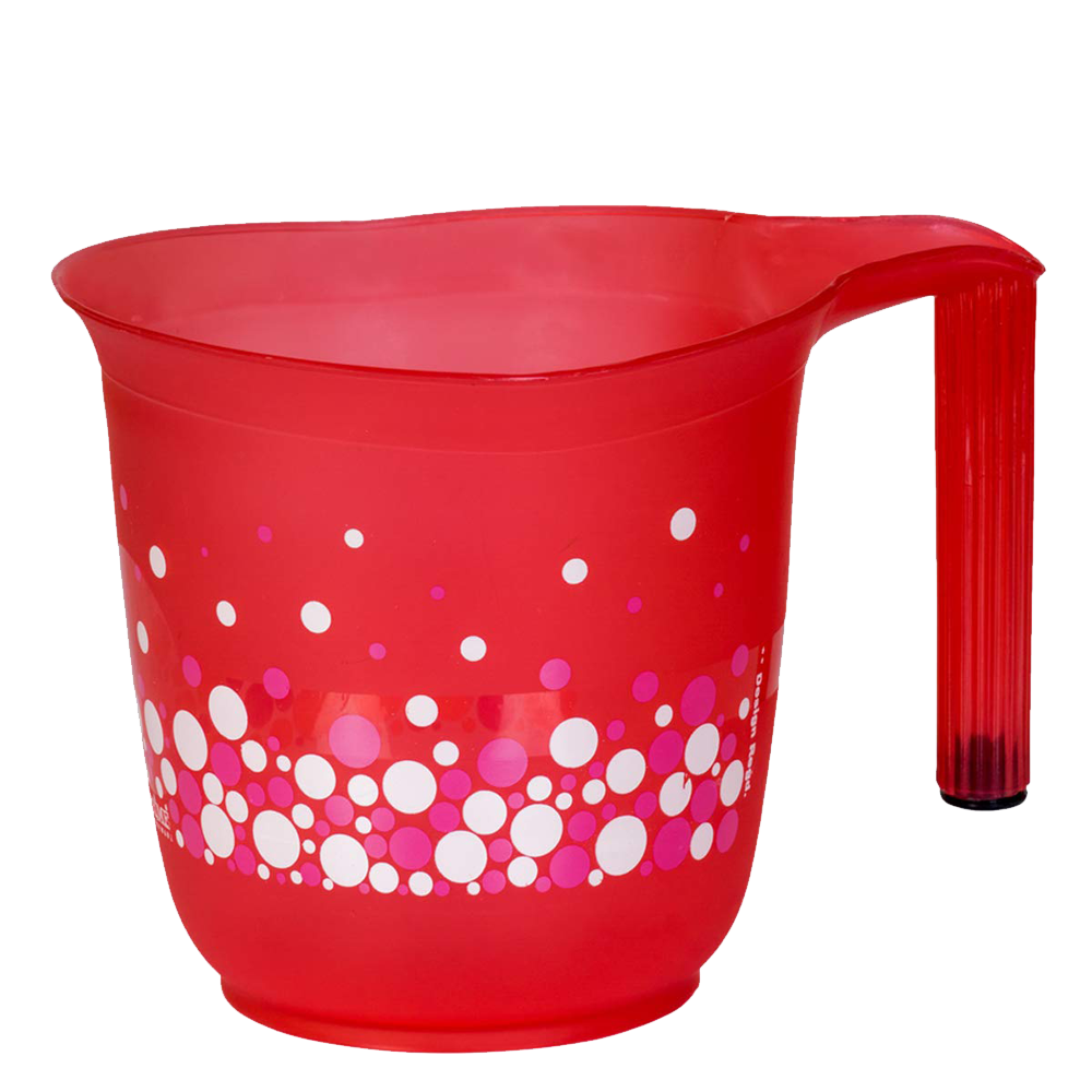 Red Bath Mug Transparent Image