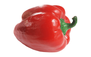 Red Bel Pepper PNG