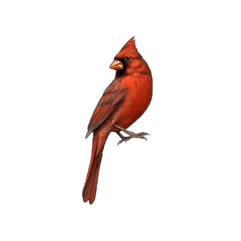 Red Bird  Transparent Image