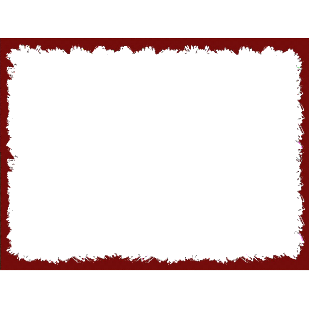 Red Border Frame Transparent Gallery