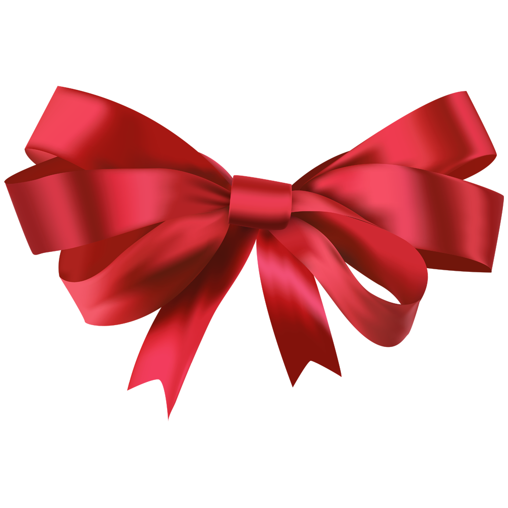 Red Bow Transparent Gallery