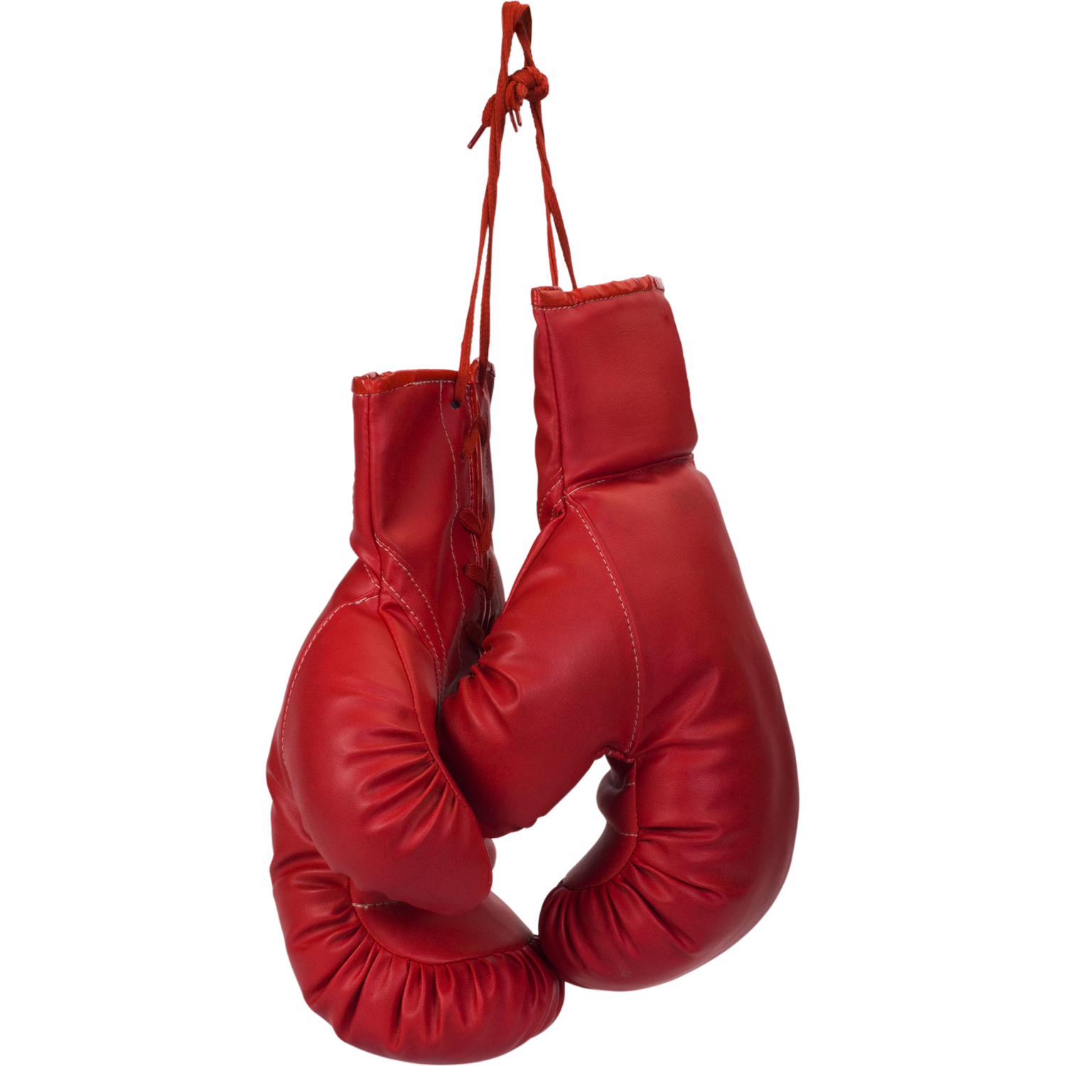 Red Boxing Gloves  Transparent Clipart