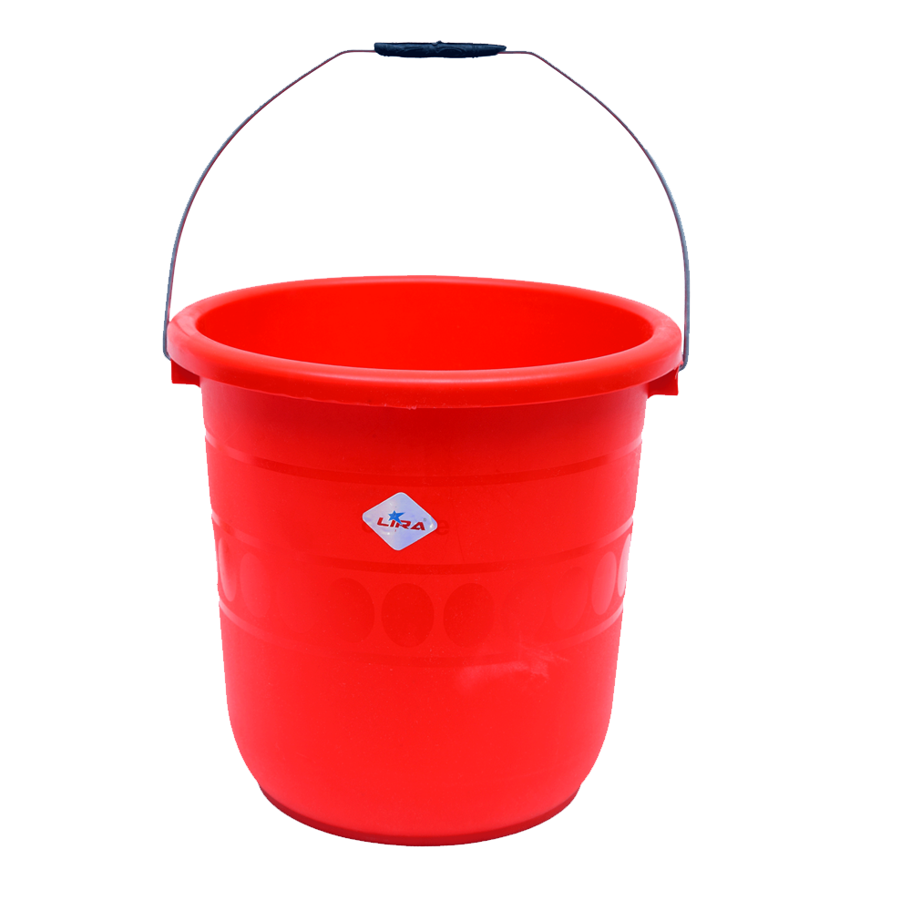Red Bucket Transparent Image