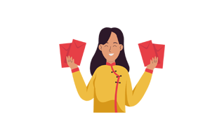Red Envelope Sticker PNG